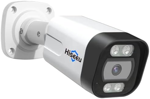 Hiseeu [Audio 2 Way] 5MP Poe Camer